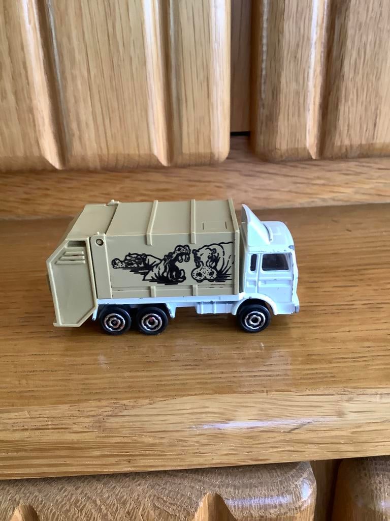 Autootje voor nijlpaarden vervoer van Majorette,vintage, Ophalen of Verzenden, Gebruikt, Bus of Vrachtwagen, Majorette
