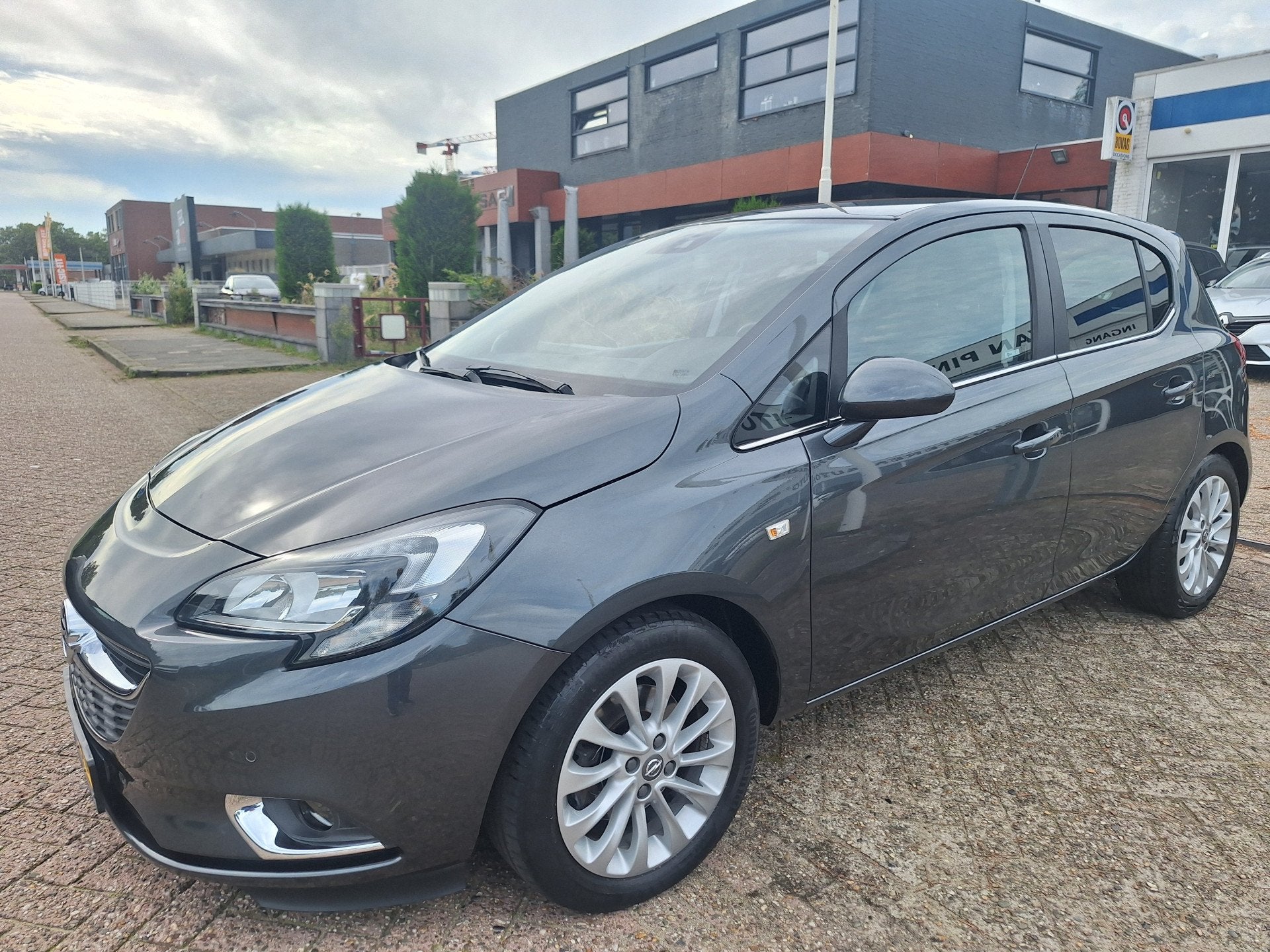 Opel Corsa 1.0 Turbo Innovation CLIMA/STOELVERW/NAVI/CAMERA/, Auto's, Voorwielaandrijving, Stof, Gebruikt, Euro 6