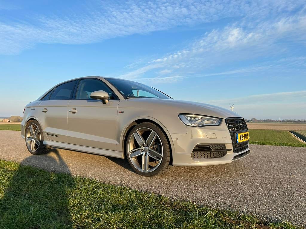 Audi A3 2.0 TDI 135KW Sedan Quattro AUT 2016 Nardo Grijs, 1800 kg, 4 cilinders, Diesel, Vierwielaandrijving