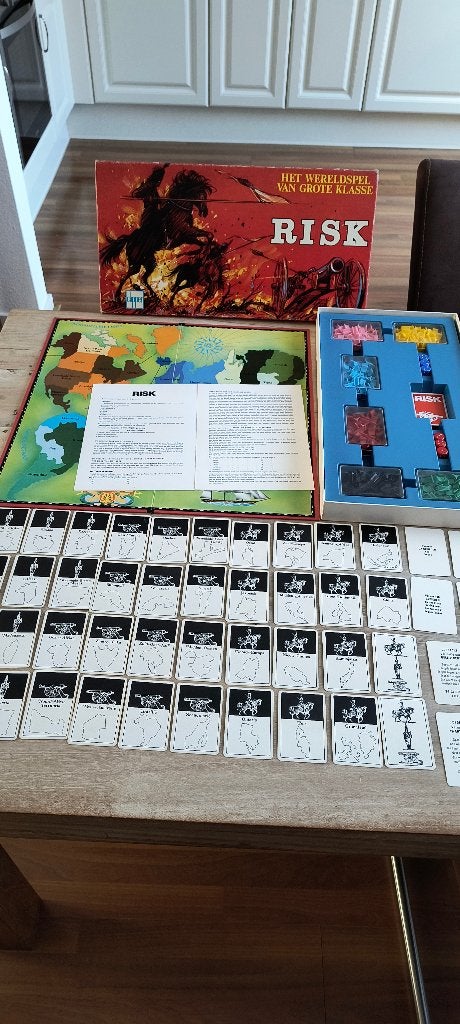 Risk, Hobby en Vrije tijd, Gezelschapsspellen | Bordspellen, Ophalen of Verzenden, Gebruikt, Clipper