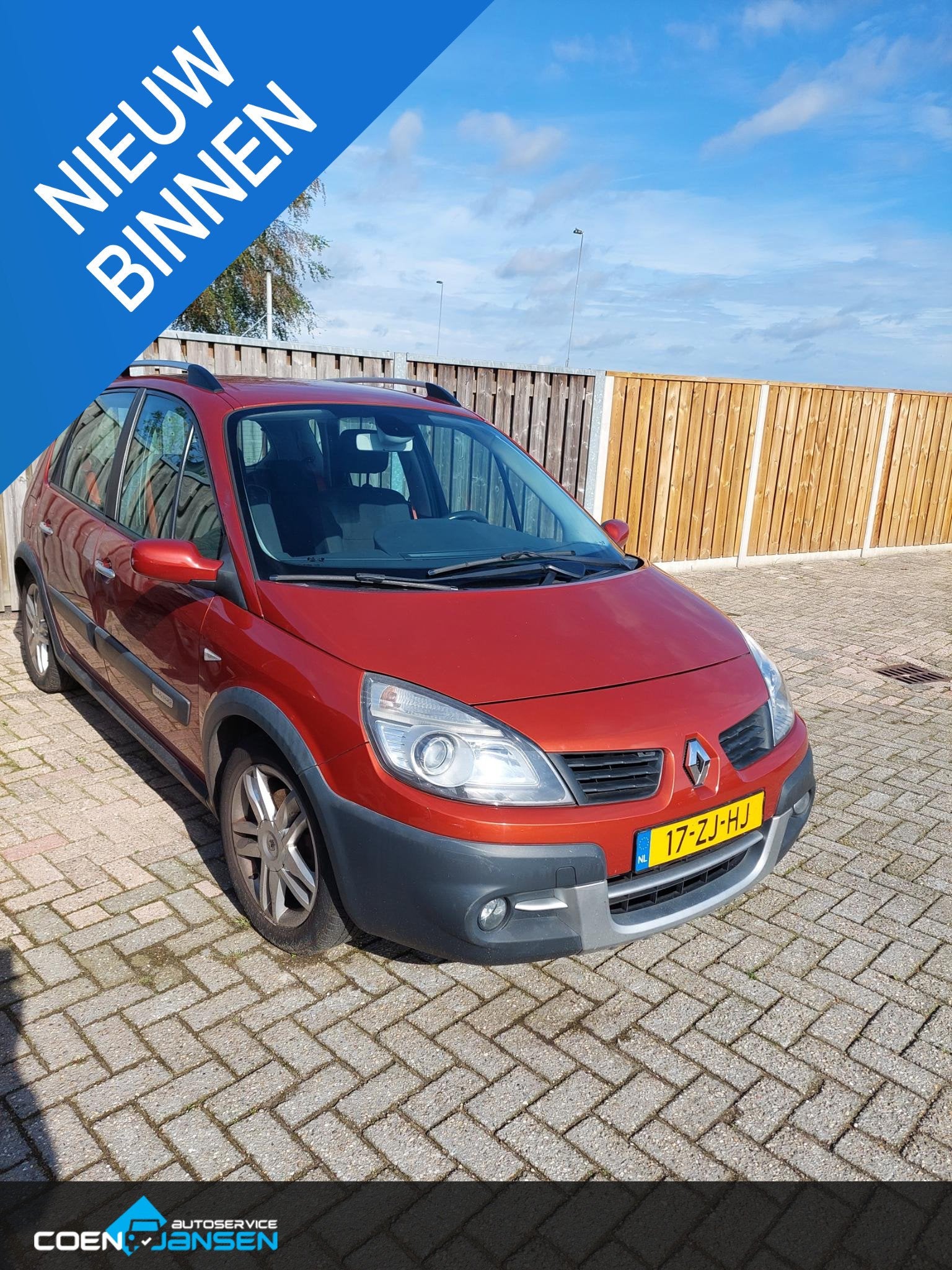 Renault Scénic 2.0-16V Conquest LPG, Auto's, 1998 cc, Gebruikt, Origineel Nederlands, Euro 4