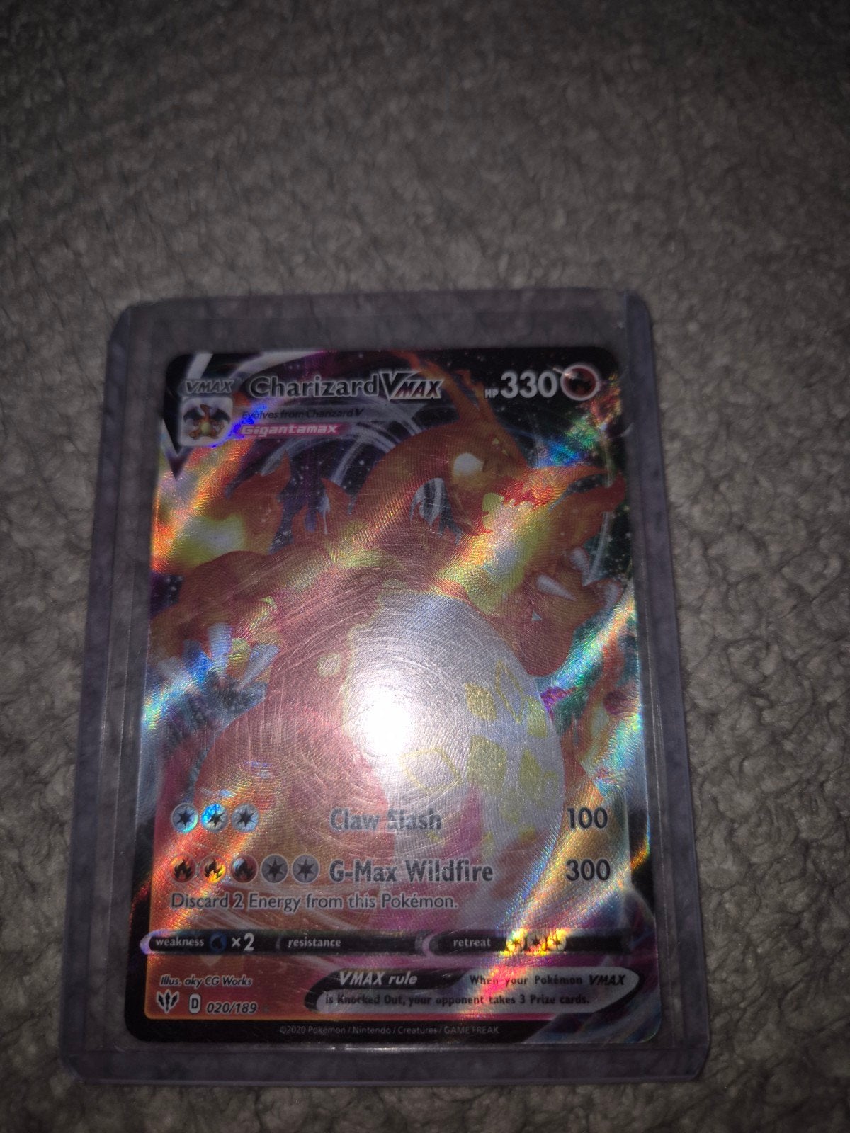 charizard pokenmon kaart, Ophalen of Verzenden, Nieuw
