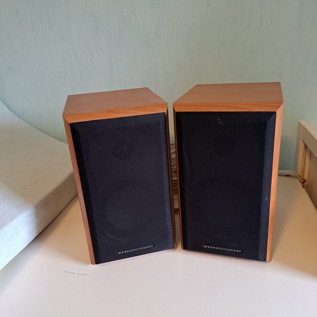 Mordaunt-Short MS902 Speakers, Ophalen, Zo goed als nieuw, Minder dan 60 watt, Overige merken