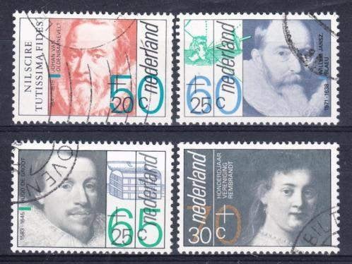 97 - Nederland nvph 1281/1284 gestempeld , Zomerzegels, Postzegels en Munten, Postzegels | Nederland, Verzenden