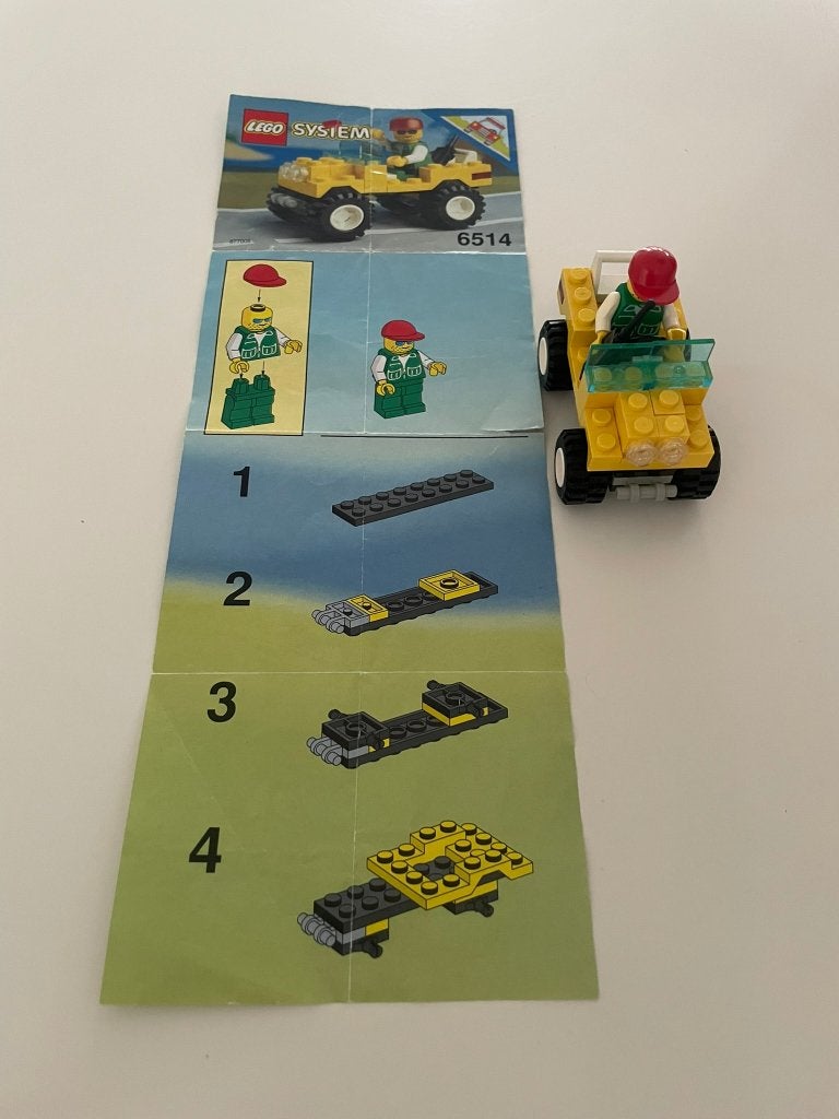 Lego system set 6514 Trail Ranger, Ophalen, Gebruikt, Overige thema's, Lego