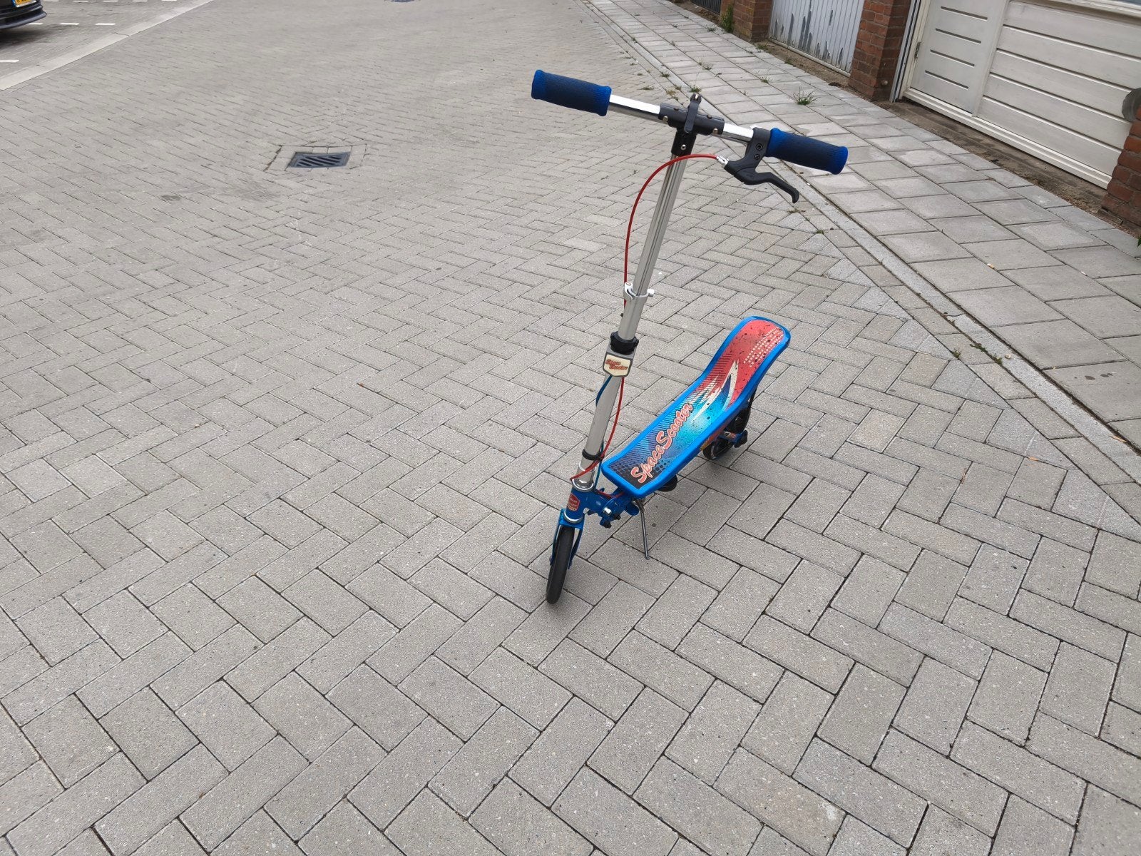 Space scooters blauw en roze, Ophalen, Gewone step
