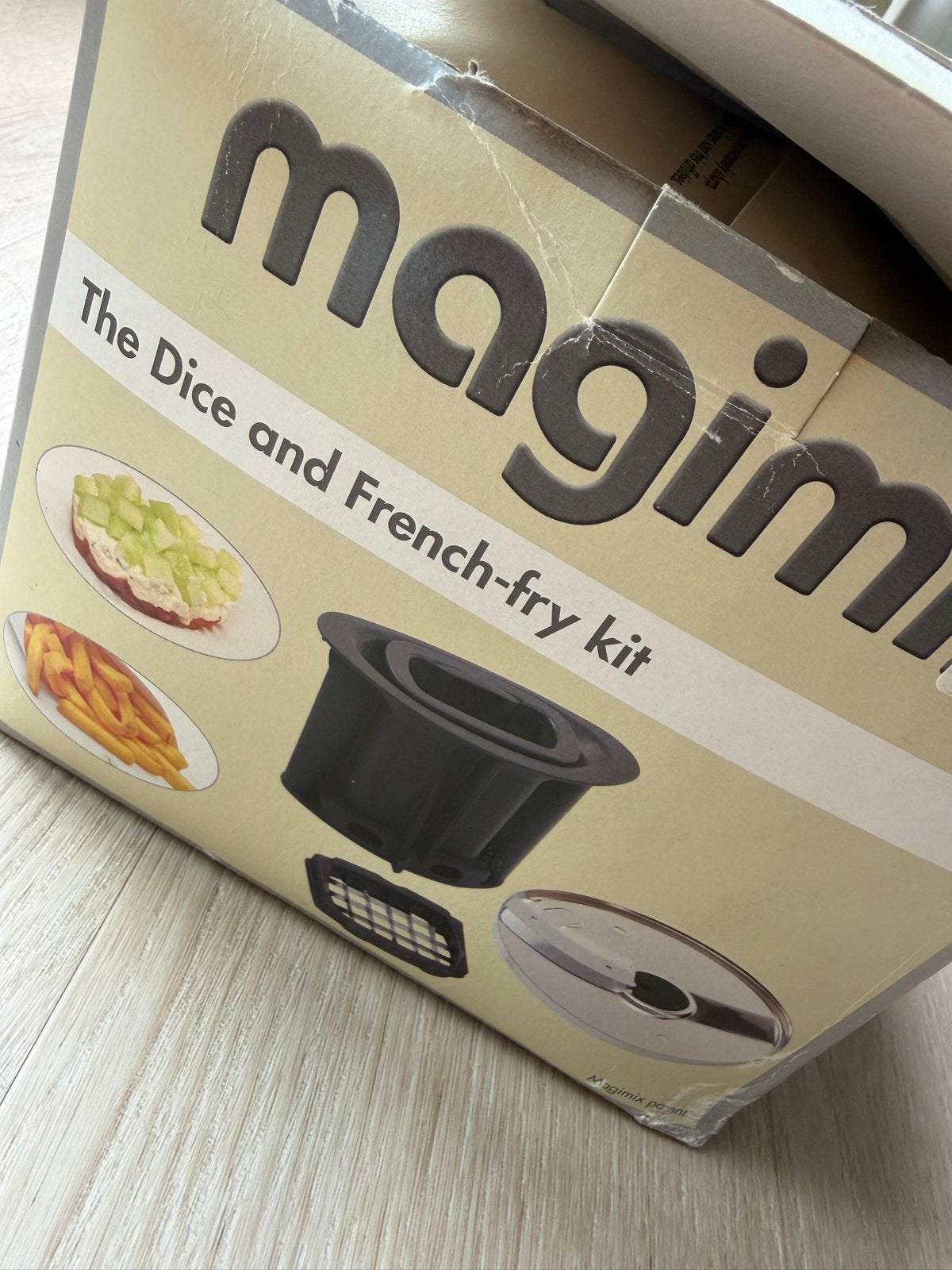 Magimix The Dice and French-fry kit - Zo goed als nieuw, Witgoed en Apparatuur, Keukenmixers, Ophalen, Zo goed als nieuw