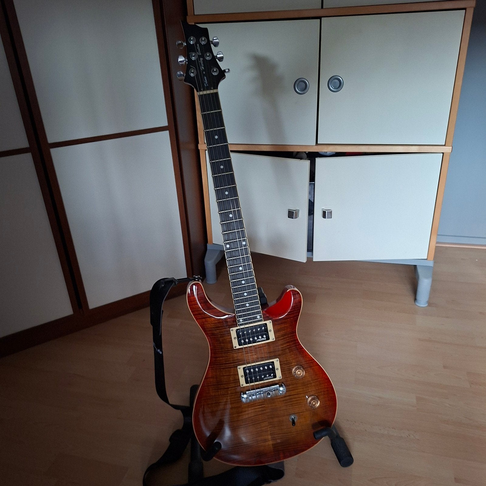 Harley Benton Deluxe Gitaar met Versterker en Accessoires