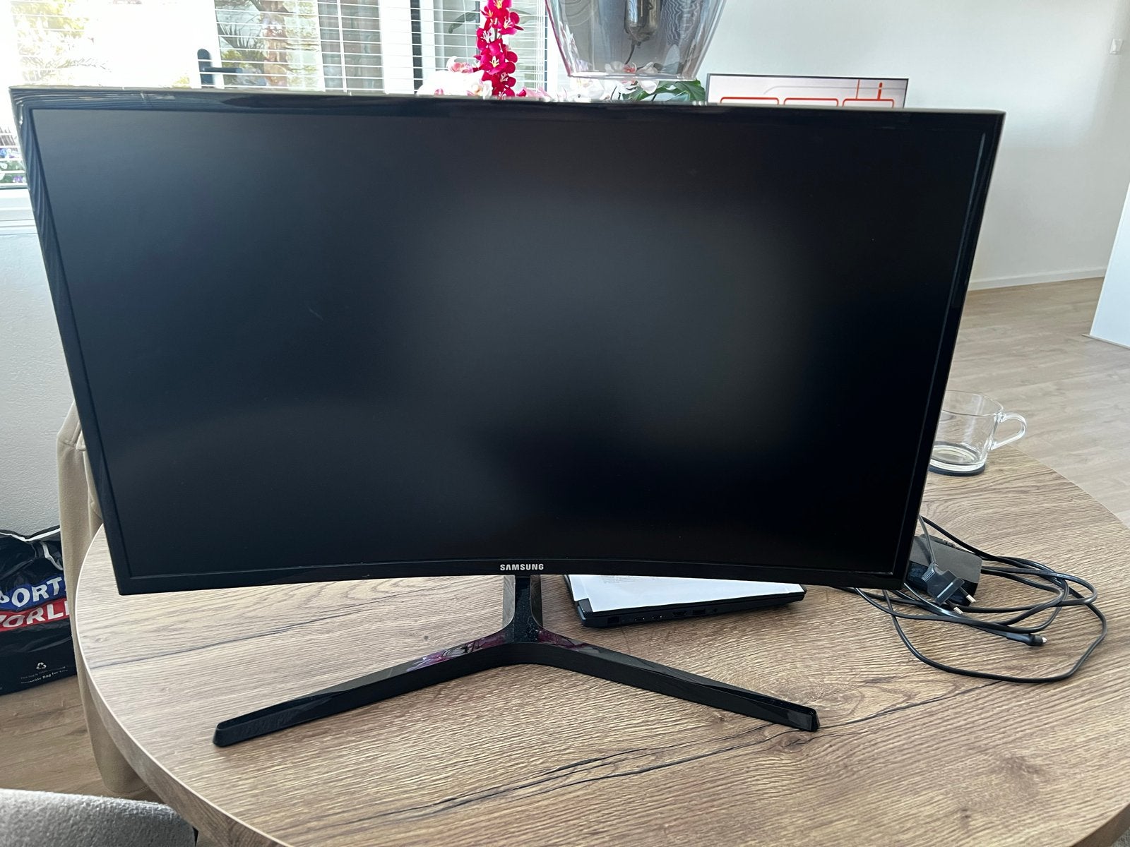 Samsung C27F396FH Curved Monitor - Zo goed als nieuw, Computers en Software, HDMI, 3 tot 5 ms, Curved, VA