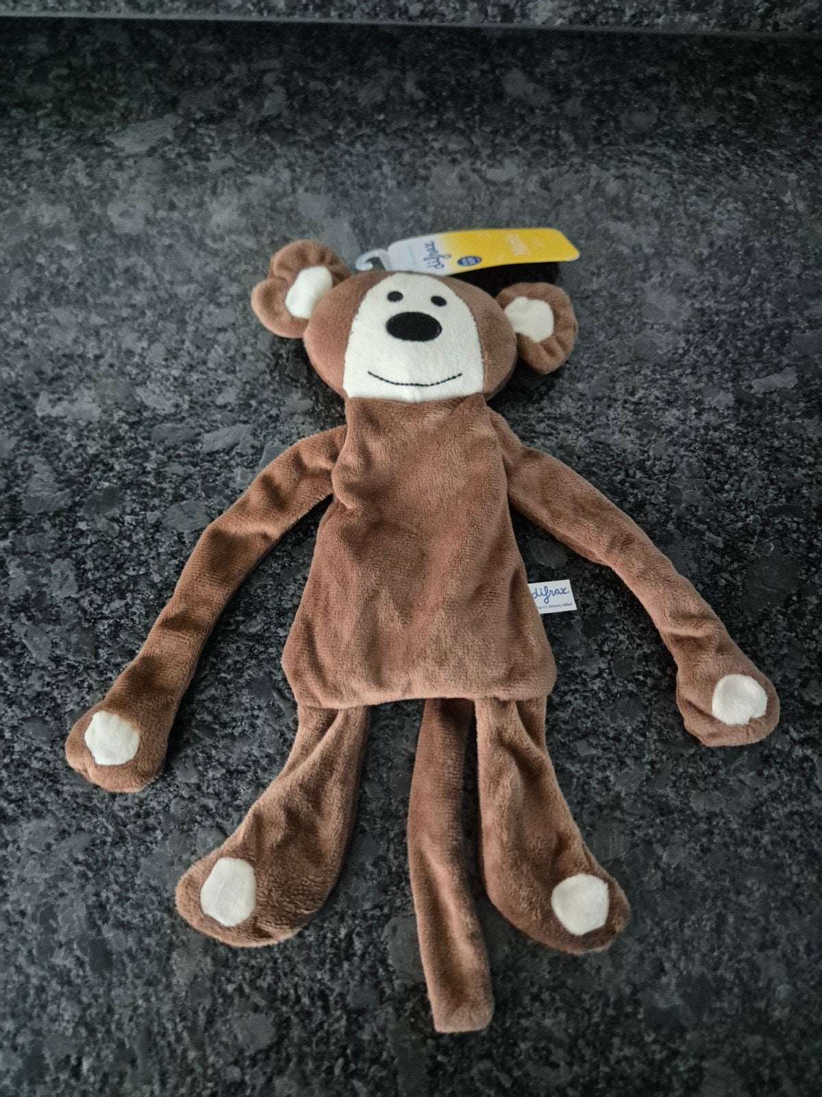 Difrax - Knuffel Aap Mario NIEUW, Ophalen of Verzenden, Nieuw, Overige typen