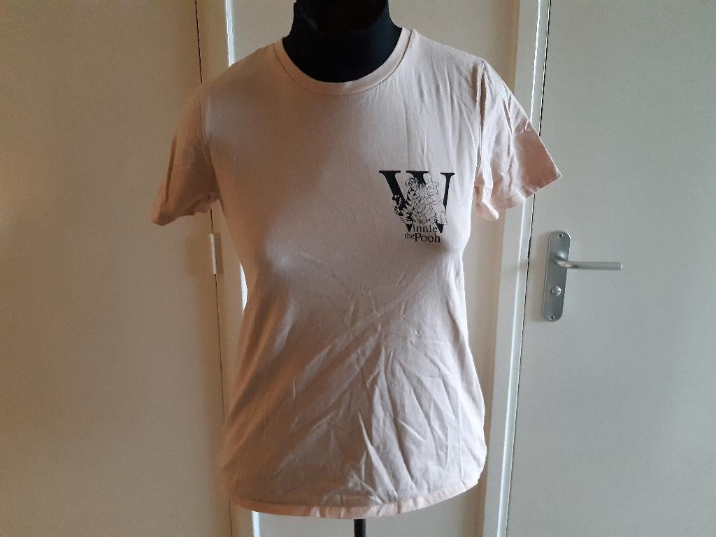 zgan beige disney shirt Winnie the Pooh Primark mt S, Primark, Beige, Ophalen of Verzenden, Zo goed als nieuw