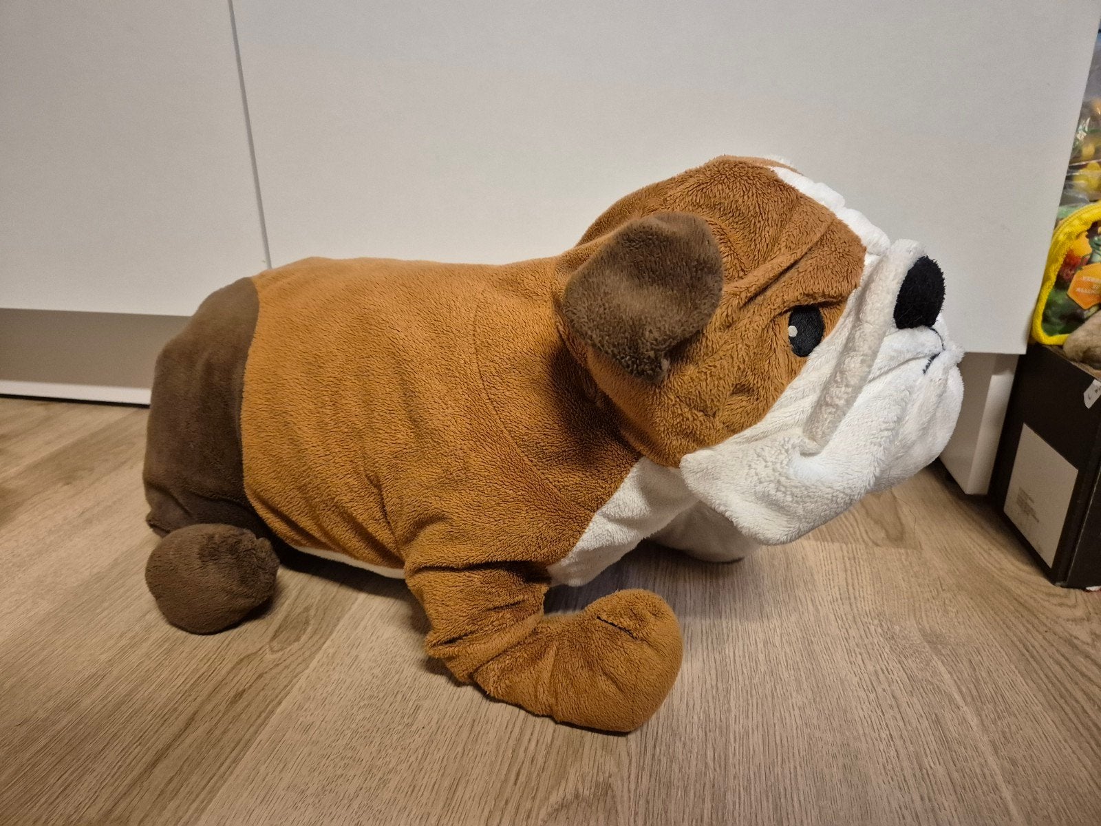 IKEA bulldog hond knuffel, Ophalen of Verzenden