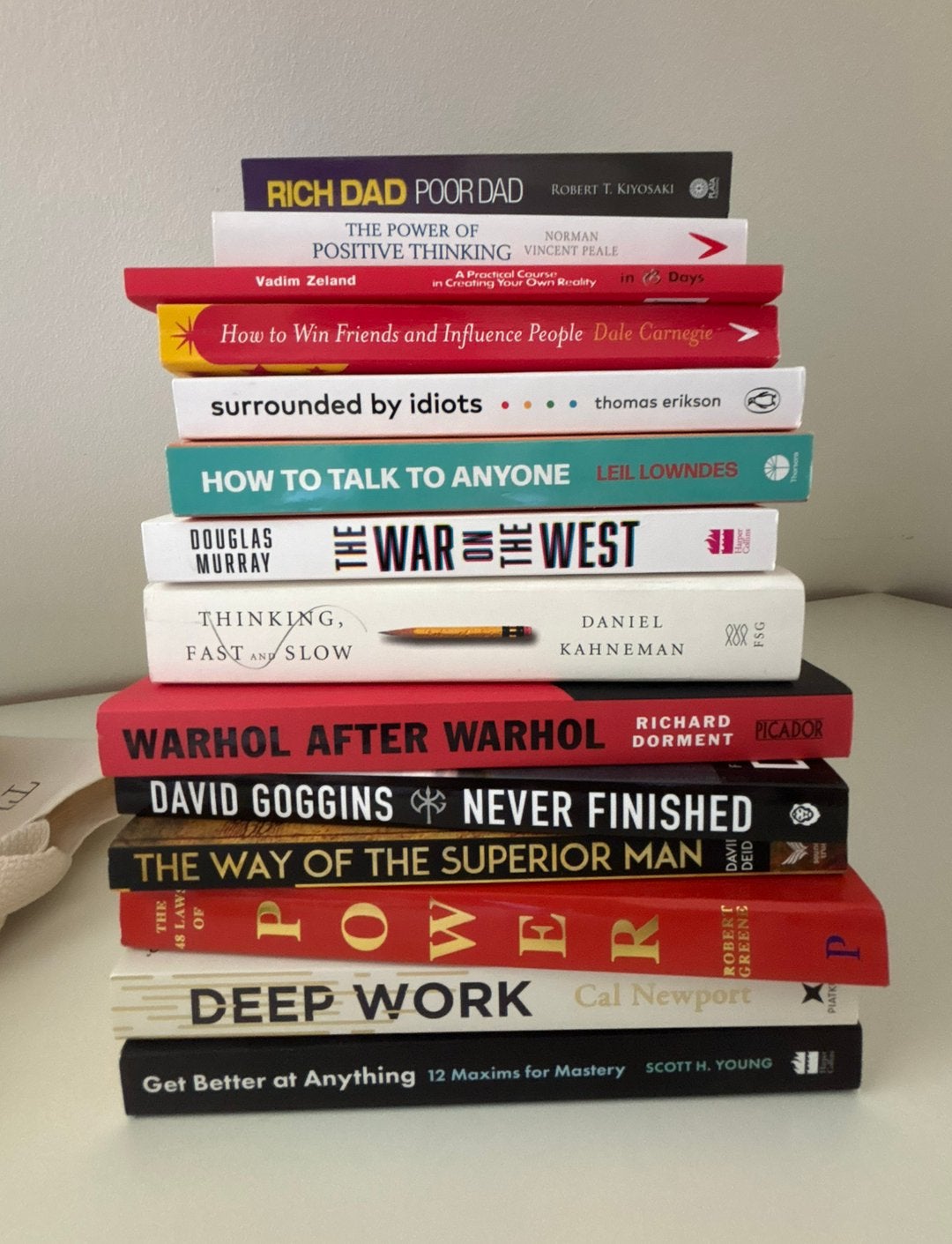Self-Improvement Books, Ophalen, Zo goed als nieuw