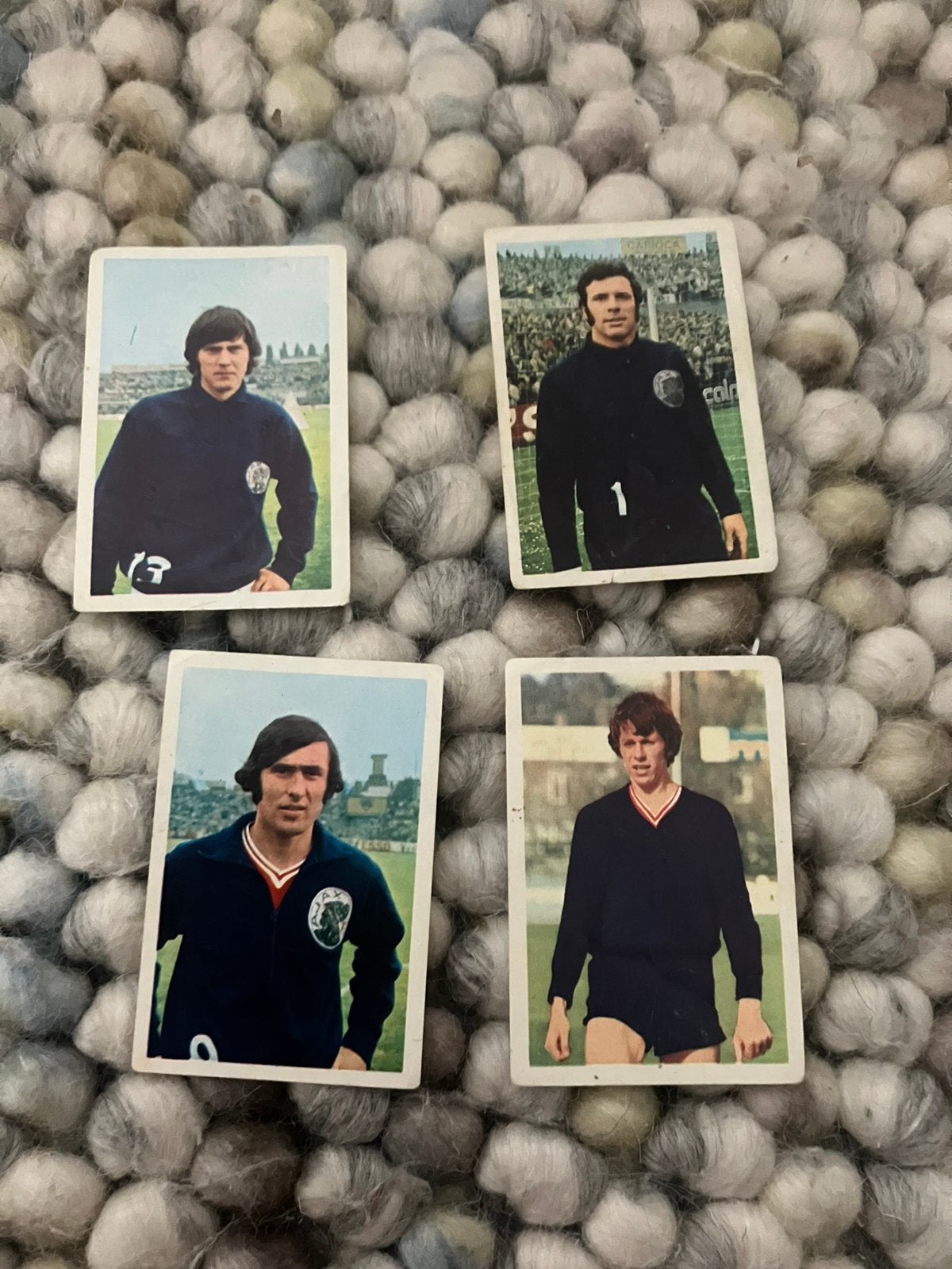 Ajax panini Vanderhout 1971-1972, Ophalen of Verzenden, Zo goed als nieuw, Ajax, Poster, Plaatje of Sticker