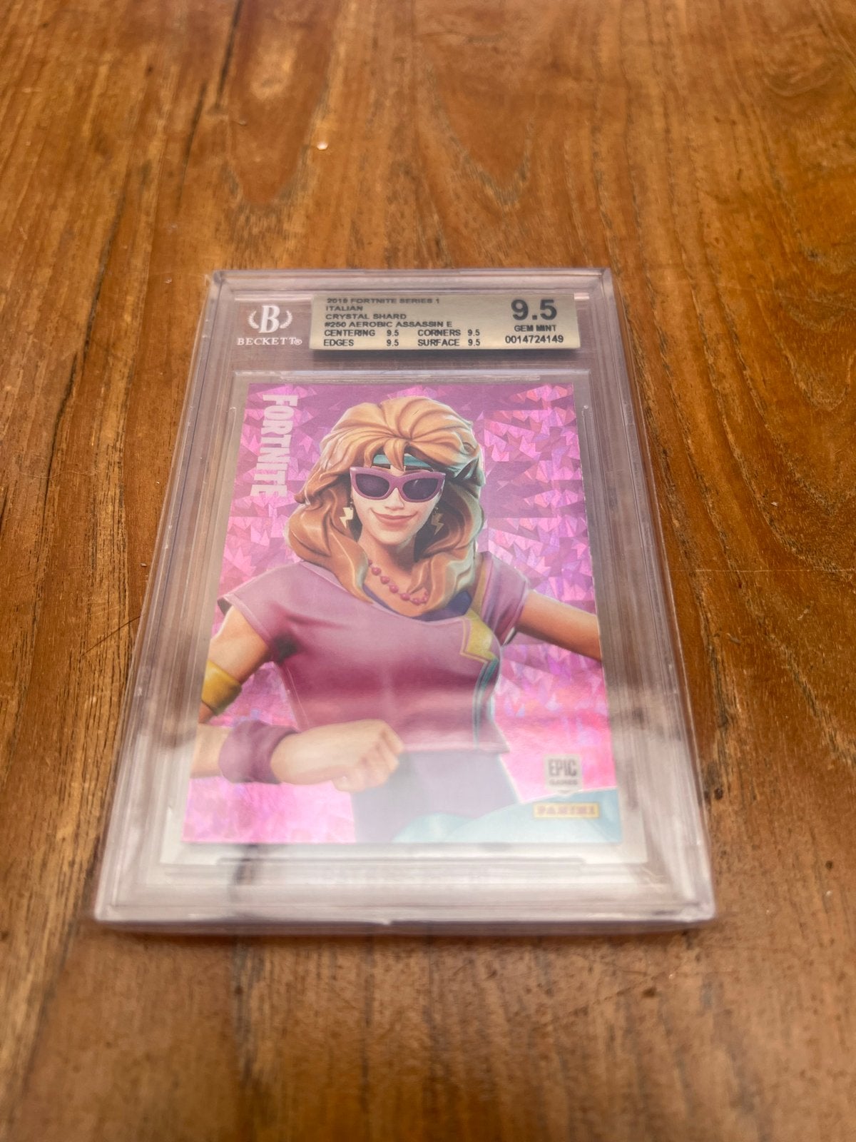 Pop 1 / Fortnite Aerobic Assassin Crystal Shard BGS 9.5, Verzamelen, Speelgoed, Ophalen of Verzenden, Zo goed als nieuw