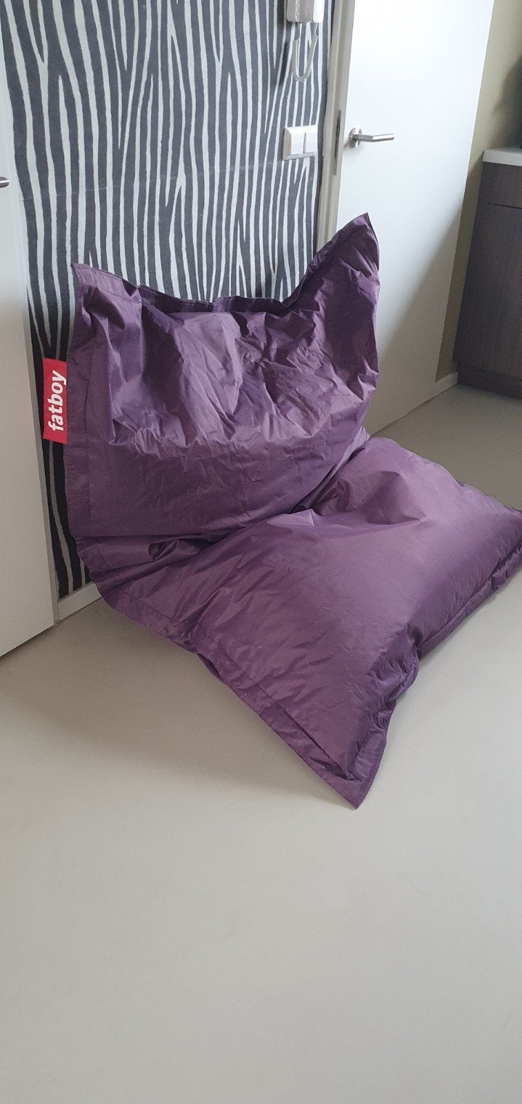 Fatboy zitzak paars, Huis en Inrichting, Ophalen, Paars