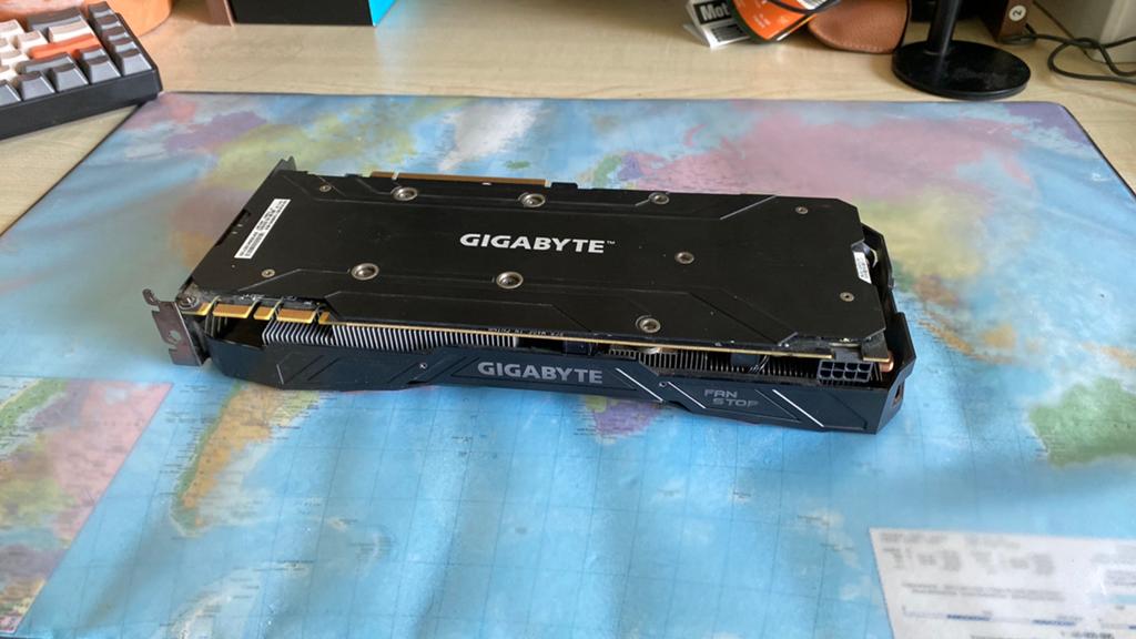 Gigabyte Geforce GTX 1070 8gb VRAM, Computers en Software, Videokaarten, PCI-Express 3, Gebruikt, HDMI, Ophalen of Verzenden