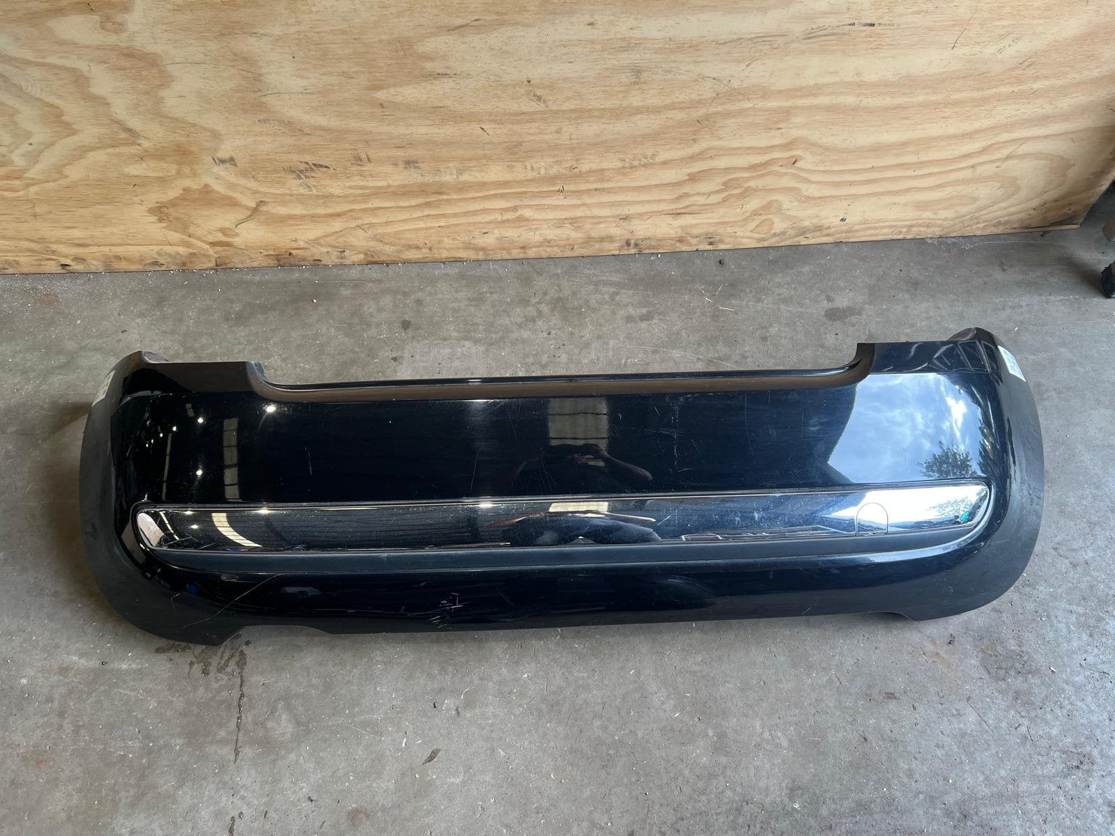 Fiat 500 Zwart C175 Achterbumper Achter 2007-2015, Auto-onderdelen, Gebruikt, Stellantis Europe S.p.A., Ophalen of Verzenden, Info@stellantis.com