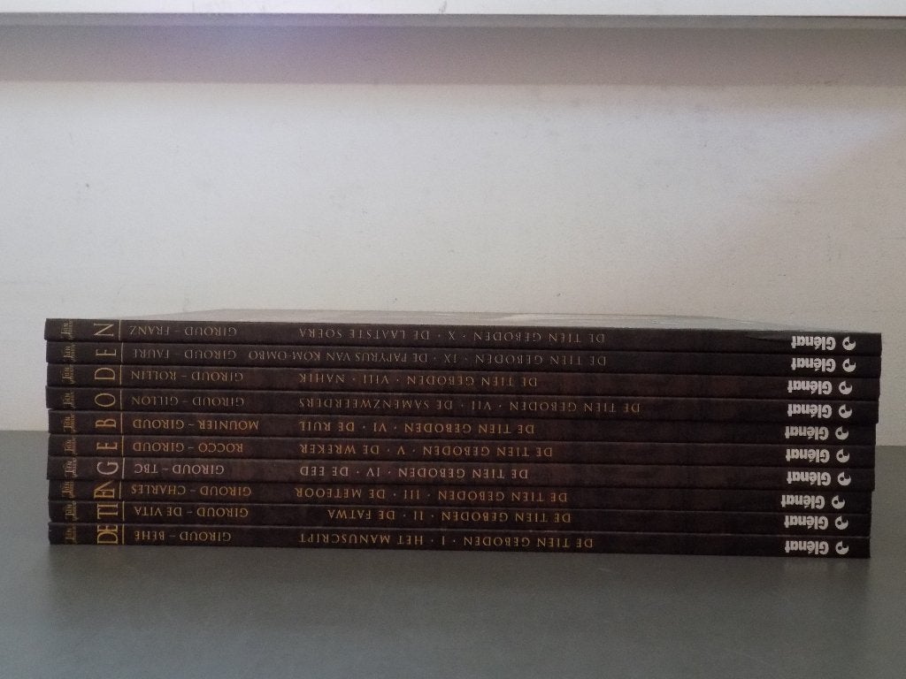 De Tien geboden ~ Complete serie hardcovers 1 t/m 10, Complete serie of reeks, Ophalen of Verzenden, Zo goed als nieuw, Frank Giroud