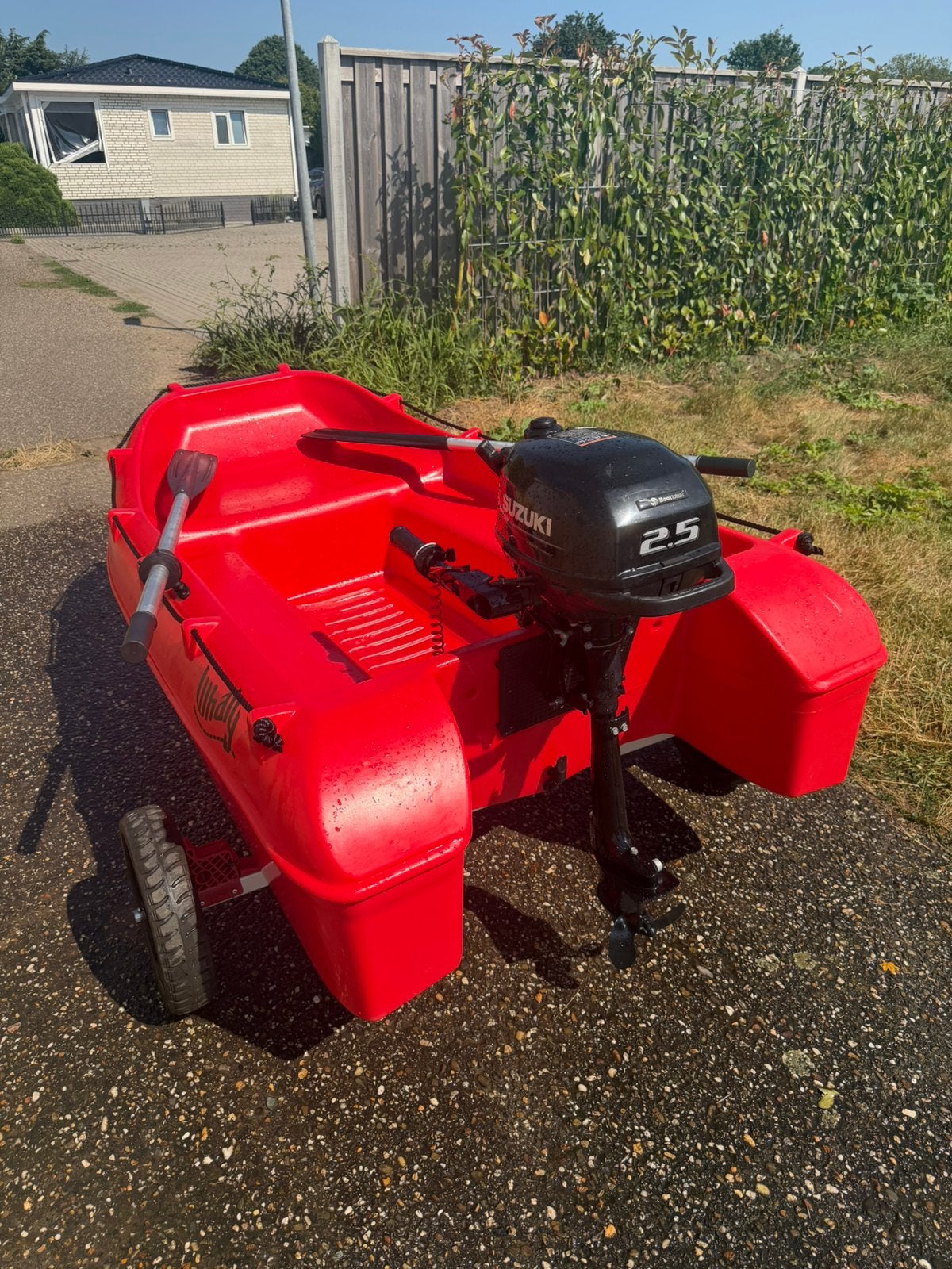 Whaly 210 met Suzuki 2,5 pk buitenboordmotor, Watersport en Boten, Ophalen of Verzenden, Zo goed als nieuw