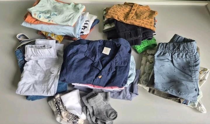 Kledingpakket jongens maat 62/68, Ophalen, Gebruikt, Maat 62