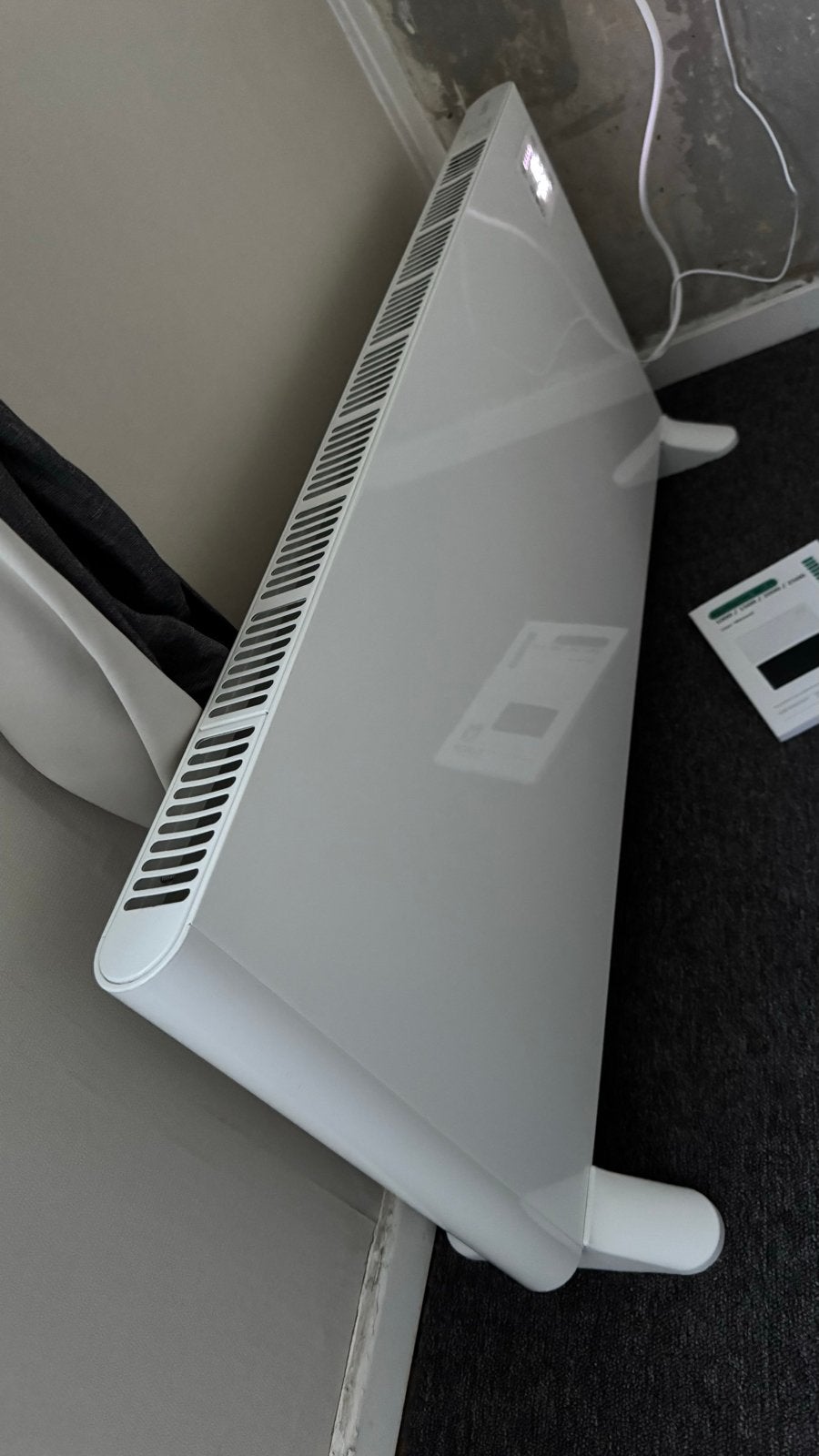 Eurom Alutherm Wi-Fi Convector Kachel 2500 Watt, 30 tot 80 cm, Kachel, Ophalen of Verzenden, Zo goed als nieuw