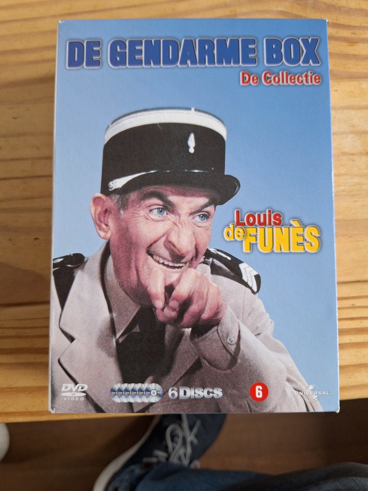 De Gendarme Box - Louis de Funès (6 DVD's), Alle leeftijden, Ophalen, Zo goed als nieuw, Inclusief doosje