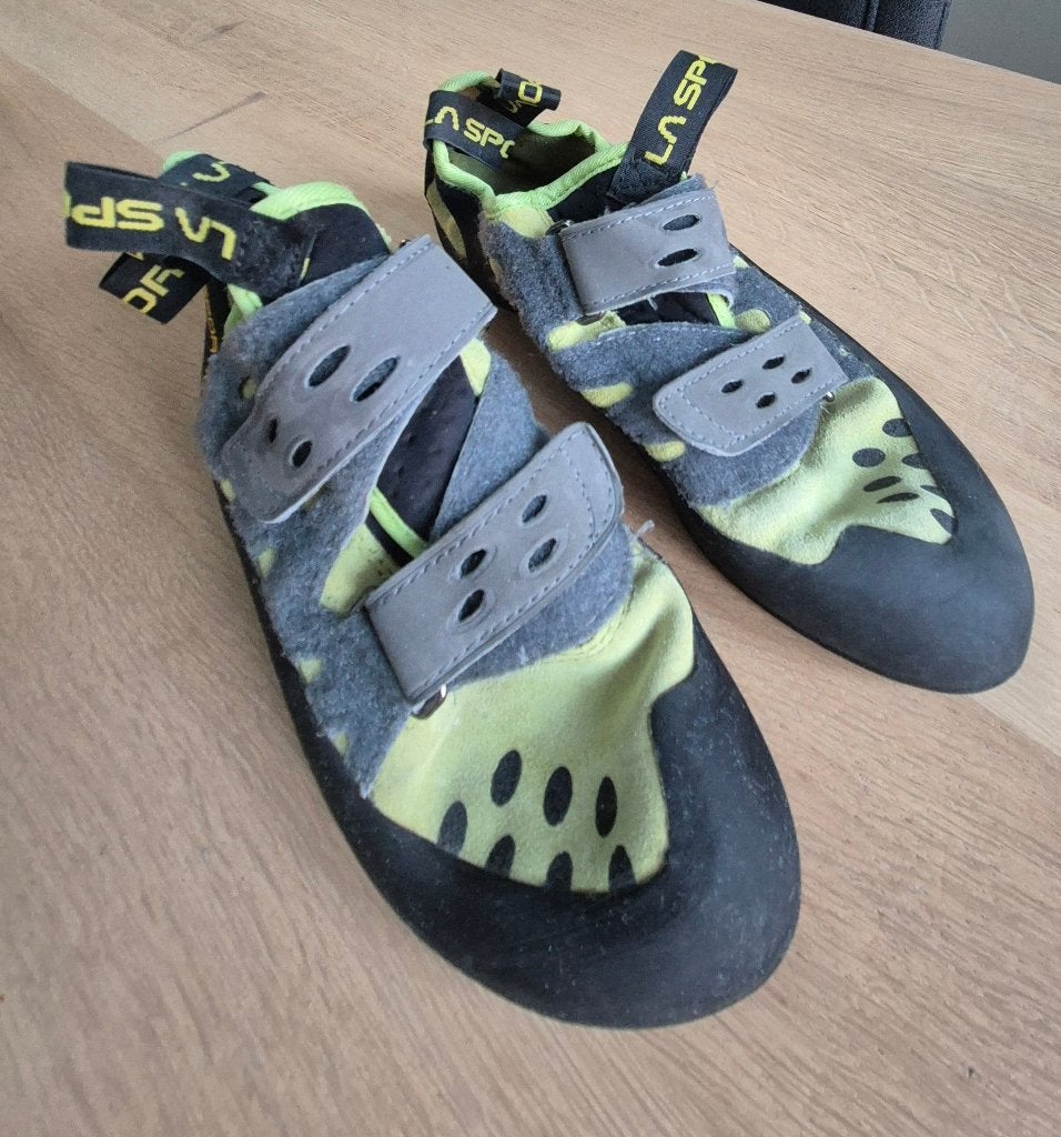 Klimschoenen la sportiva tarantula dames - maat 42, Sport en Fitness, Klimsport, Ophalen of Verzenden, Zo goed als nieuw, Klimsportschoenen