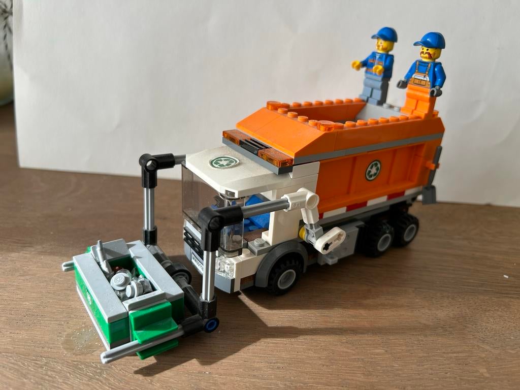 Lego City Vuilniswagen 60118 met instructieboekjes, Ophalen of Verzenden, Zo goed als nieuw, Complete set, Lego