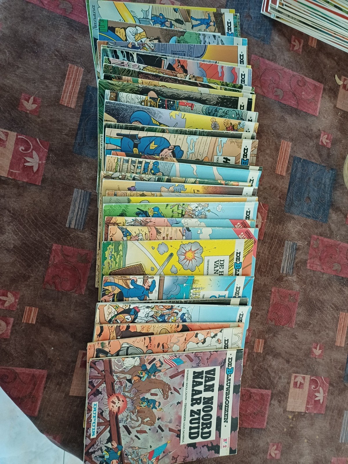 DE BLAUWBLOEZEN, Boeken, Meerdere stripboeken, Ophalen of Verzenden, Gelezen