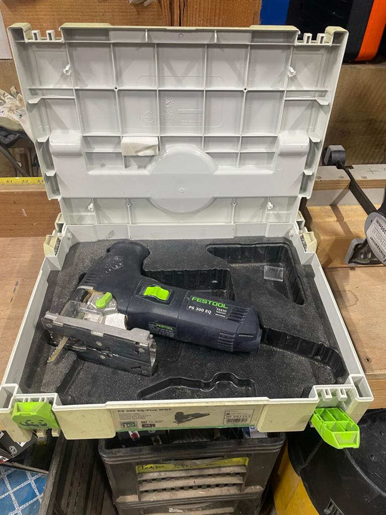 Festool Decoupeerzaag PS 300 EQ-Plus WWF, Gebruikt, Verzenden, Decoupeerzaag, 600 tot 1200 watt