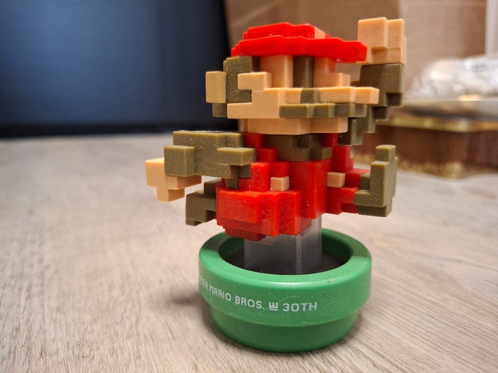 Nintendo Amiibo - 8-bit Mario (Super Mario), Ophalen of Verzenden, Zo goed als nieuw, Overige modellen, Overige typen