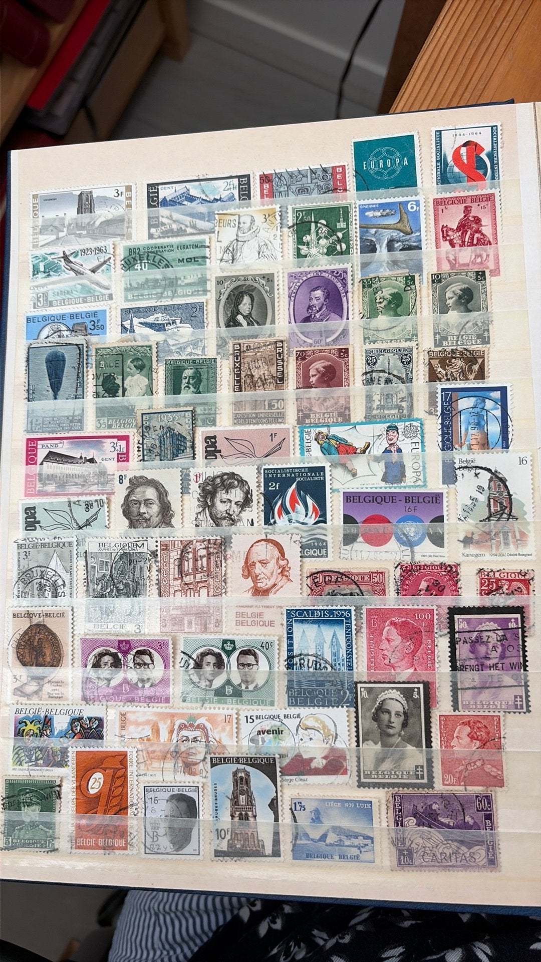 Mooie postzegels Belgie LB2, Verzenden