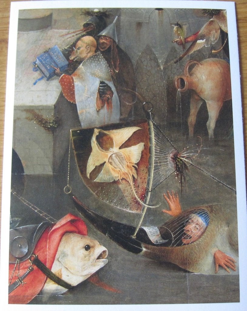 Jeroen Bosch - verzoeking van de heilige Antonius - nieuw, Ophalen of Verzenden, 1980 tot heden, Ongelopen, Overige thema's