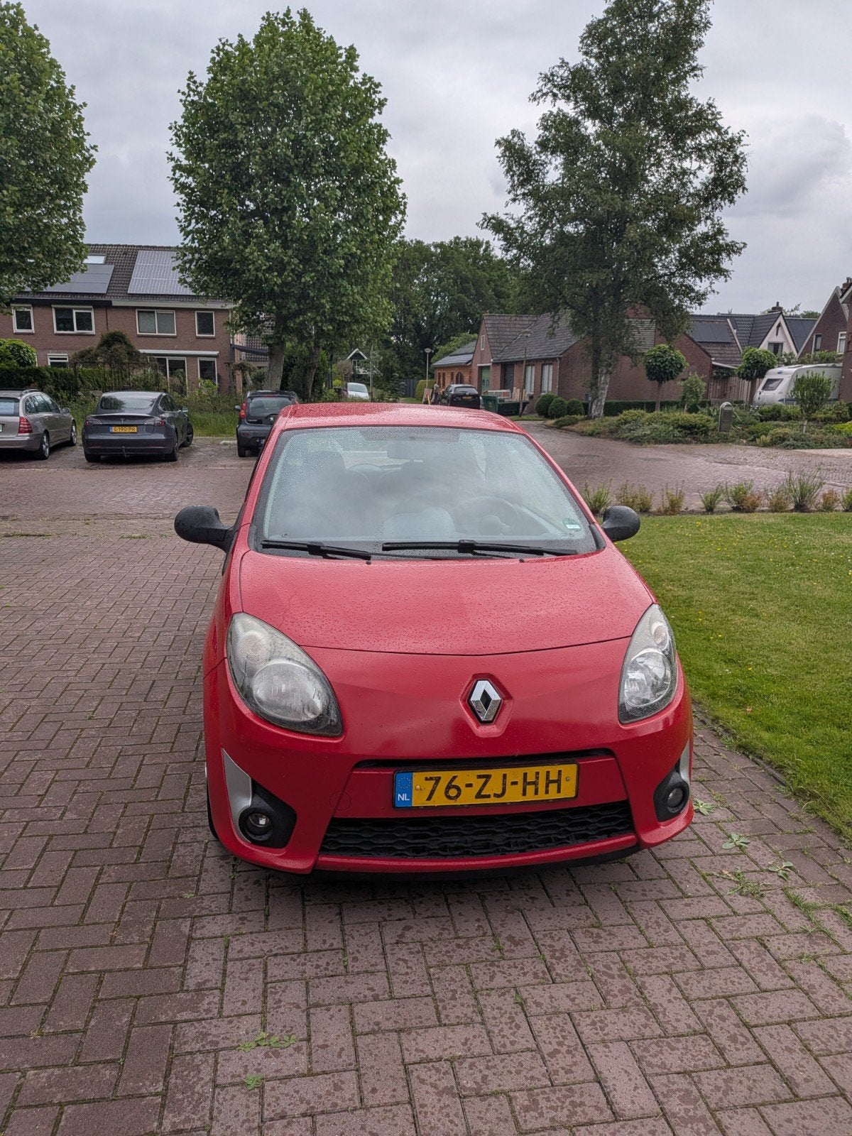Renault Twingo 1.1 2008 Rood, Auto's, Voorwielaandrijving, Twingo, 31 €/maand, 4 cilinders