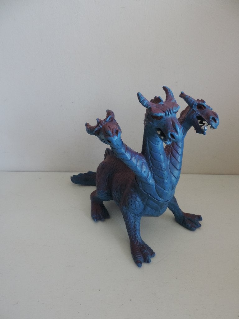 vintage 3 koppige draak, Ophalen of Verzenden, Gebruikt
