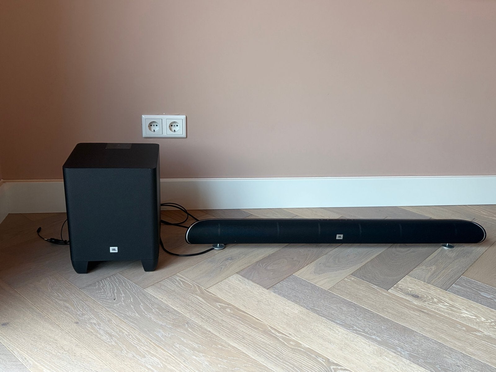 SNEL OPHALEN! JBL Cinema SB350 Soundbar met subwoofer, Ophalen, Bluetooth, Gebruikt