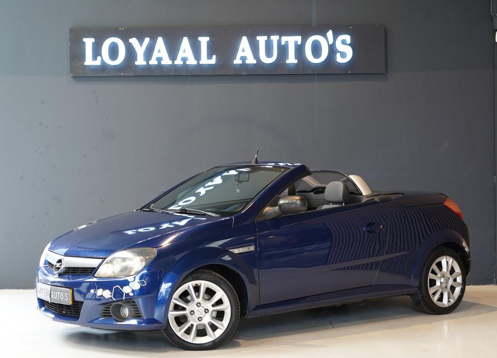 Opel Tigra TwinTop 1.4-16V Cosmo | AIRCO | ELEK.RAMEN | NAP, Auto's, Opel, Voorwielaandrijving, Gebruikt, 4 cilinders, Blauw