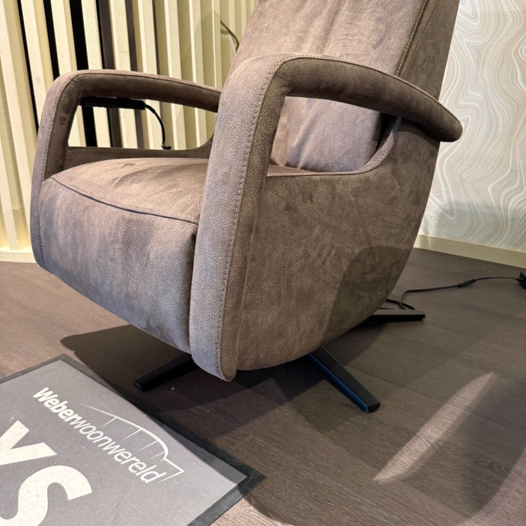Relaxfauteuil Lerira - Microleder Bruin - IN.HOUSE, Niet ingevuld, Niet ingevuld, Niet ingevuld