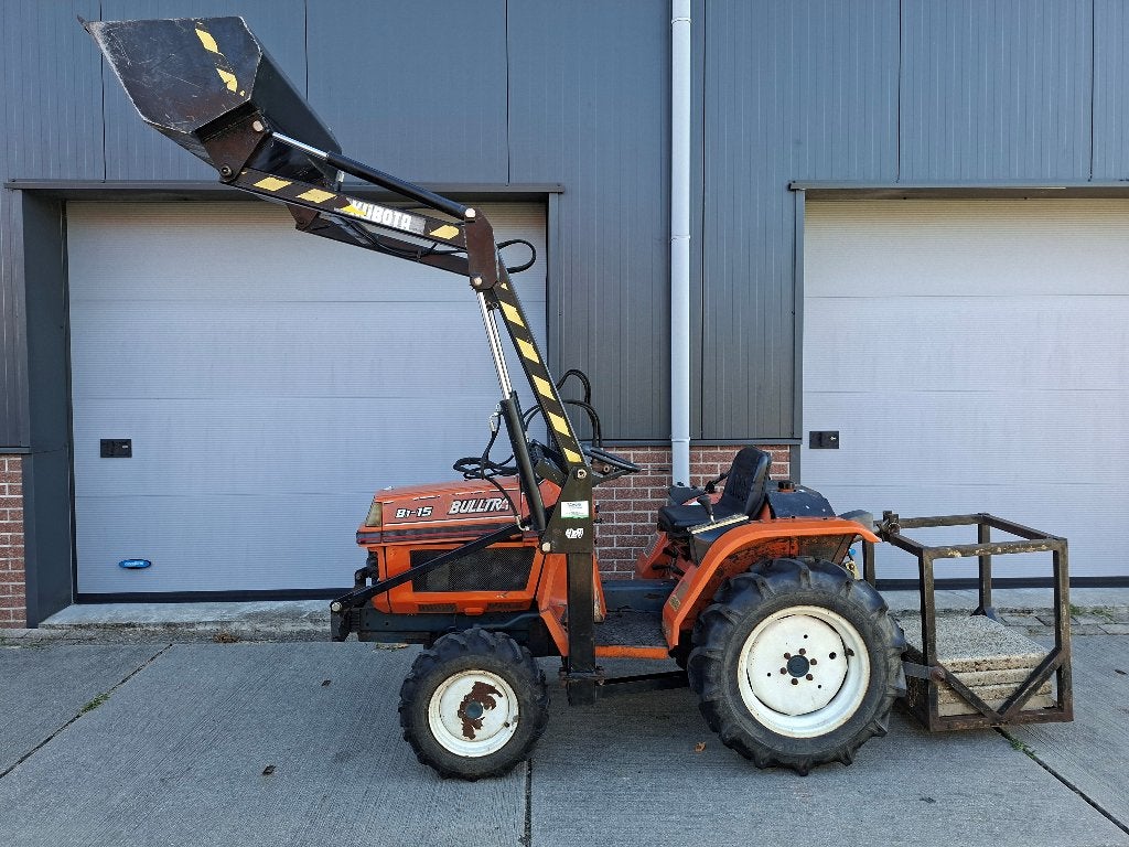 Kubota Bulltra B1-15 met voorlader, Ophalen, Nieuw