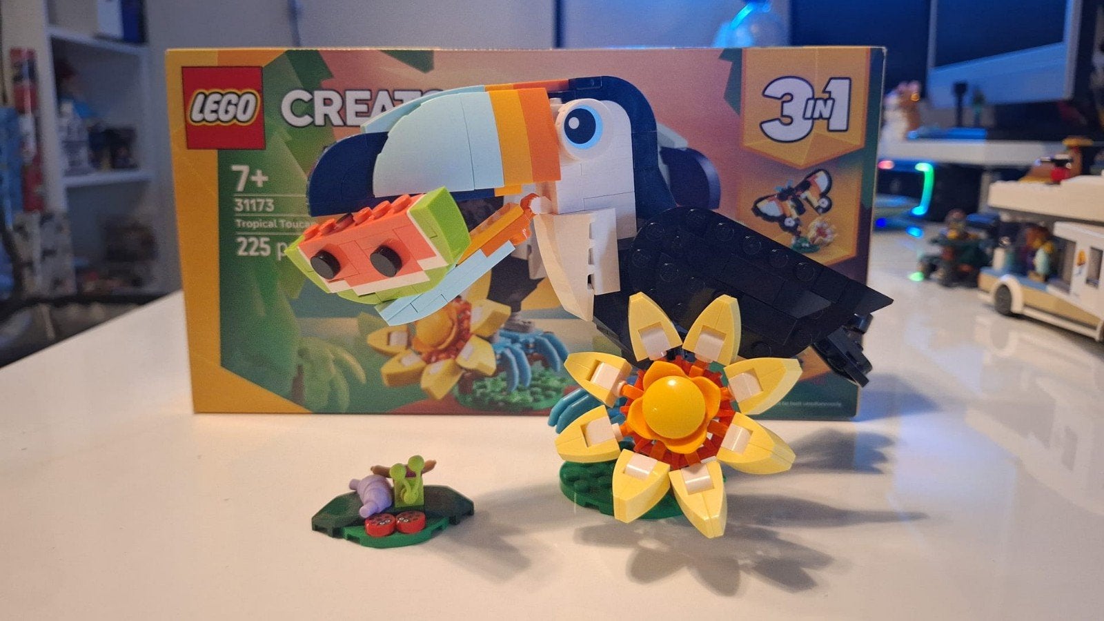lego creator 3 in 1 pelikaan, Ophalen, Gebruikt, Lego, Compleet