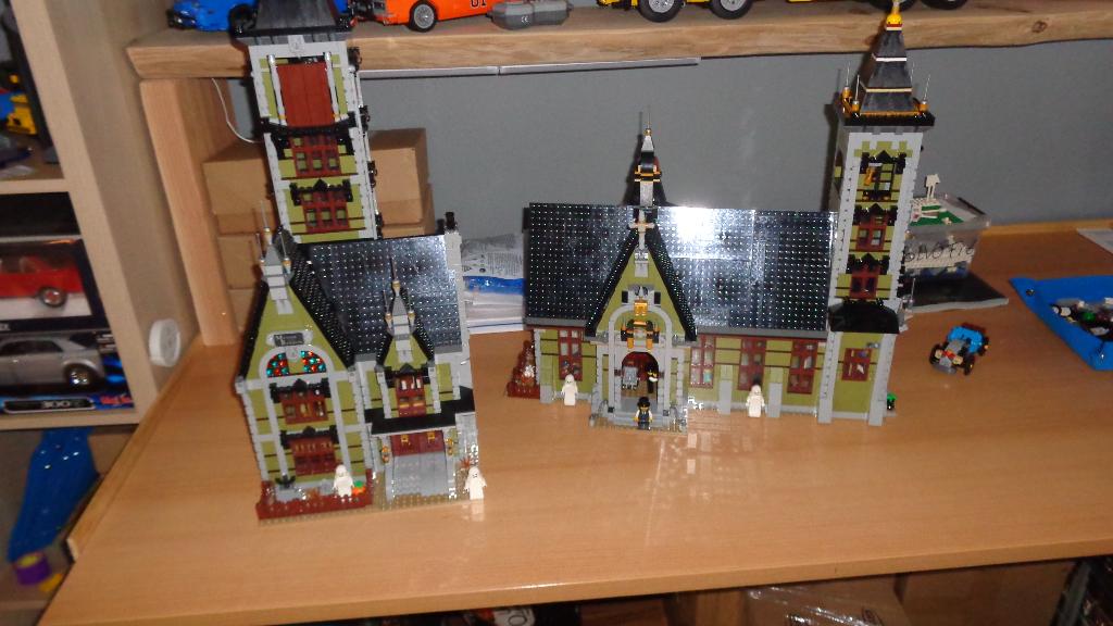 Lego 10273  haunted  of blessed  House, Lego, Ophalen of Verzenden, Zo goed als nieuw, Compleet
