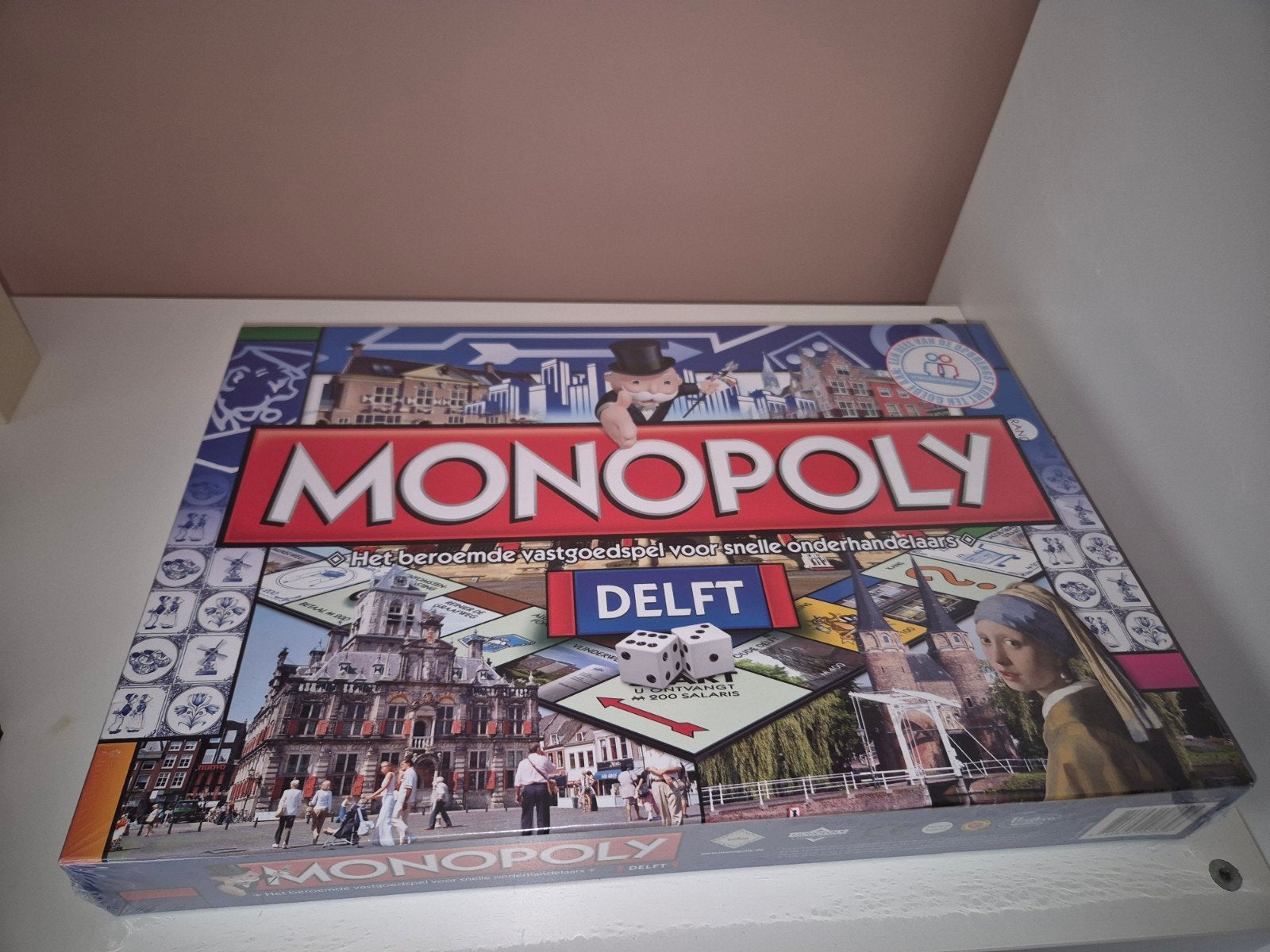 Monopoly Delft - Nieuw in verpakking, Hobby en Vrije tijd, Gezelschapsspellen | Bordspellen, Vijf spelers of meer, Ophalen of Verzenden
