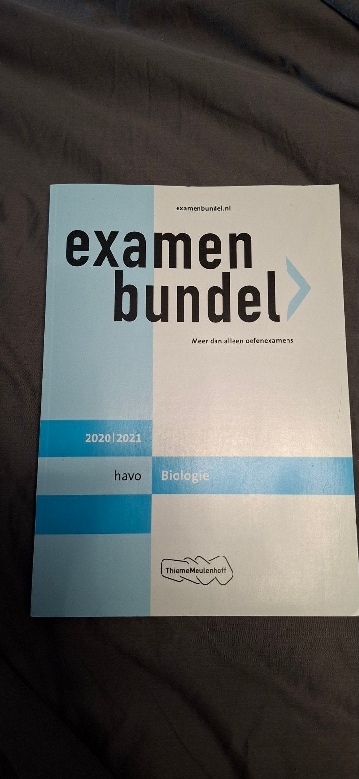 Examenbundel Biologie HAVO 2020/2021, Ophalen of Verzenden, Zo goed als nieuw, HAVO, Biologie