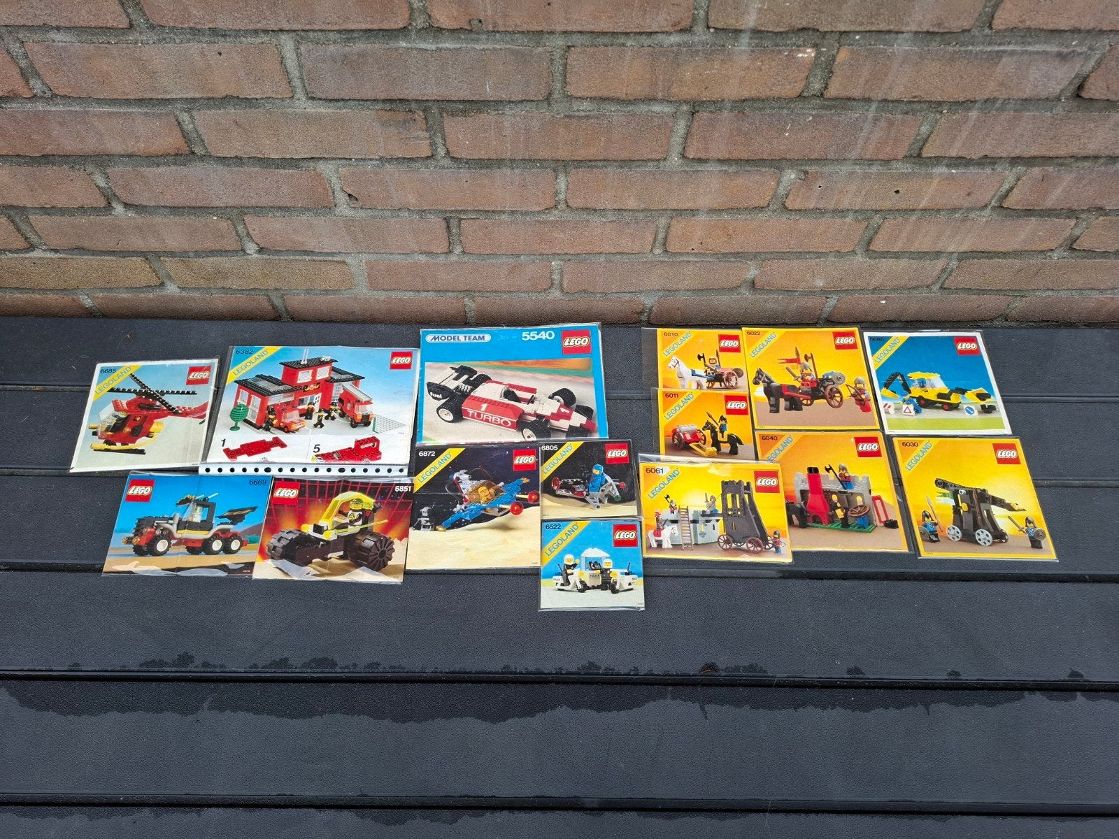 Vintage lego handleidingen jaren 80/90, Kinderen en Baby's, Speelgoed | Duplo en Lego, Ophalen of Verzenden, Zo goed als nieuw