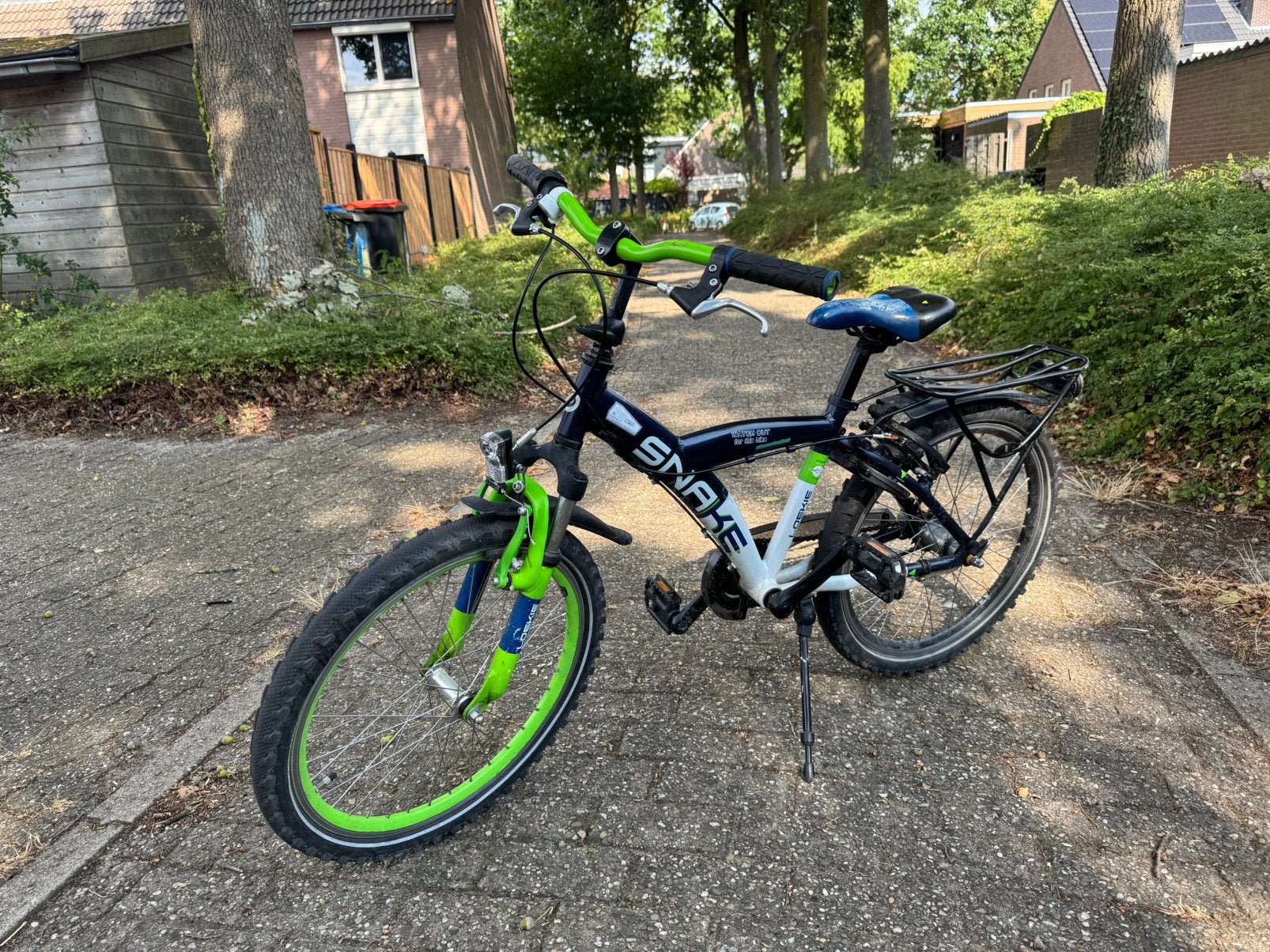 Fiets Loekie snake 22 inch, Fietsen en Brommers, Fietsen | Jongens, Ophalen, 22 inch, Velgrem, Versnellingen