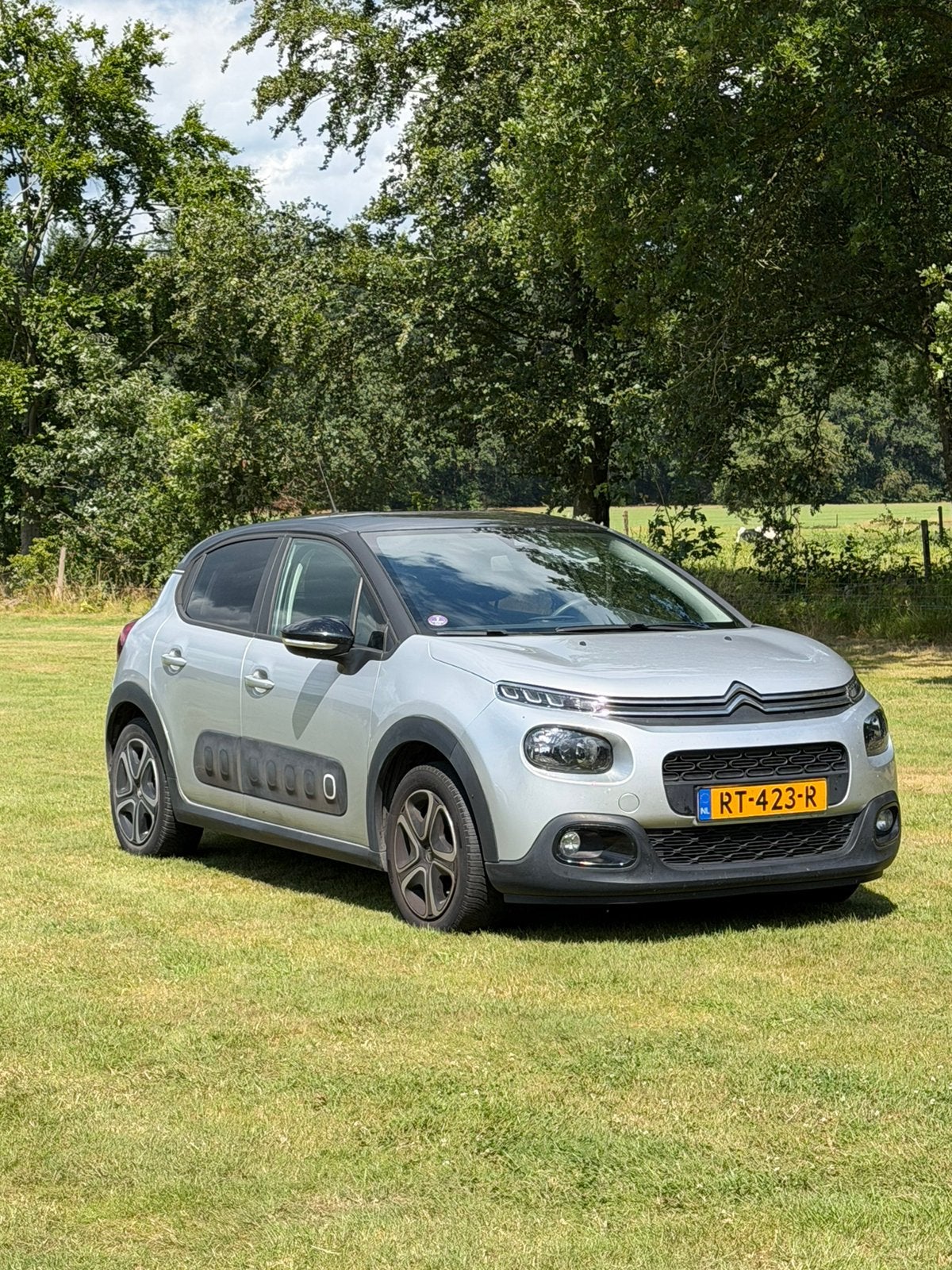 Citroën C3 1.2 Puretech 81pk 2018 Grijs, 450 kg, 40 €/maand, 1199 cc, 450 kg