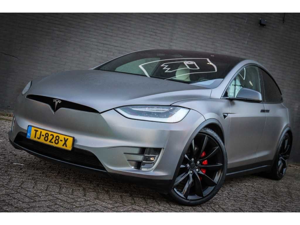 Tesla Model X 100D Performance TJ-828-X, Auto's, Automaat, Model X, Gebruikt, 137 €/maand