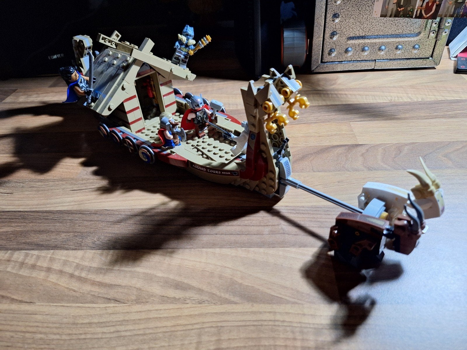 LEGO Marvel The Goat Boat (76208), Ophalen of Verzenden, Zo goed als nieuw, Overige merken