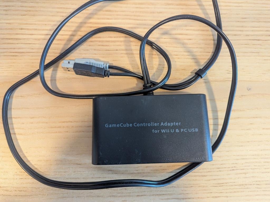 GameCube Controller Adapter voor Wii U & PC USB, Zo goed als nieuw, Adapter, PC, Overige merken